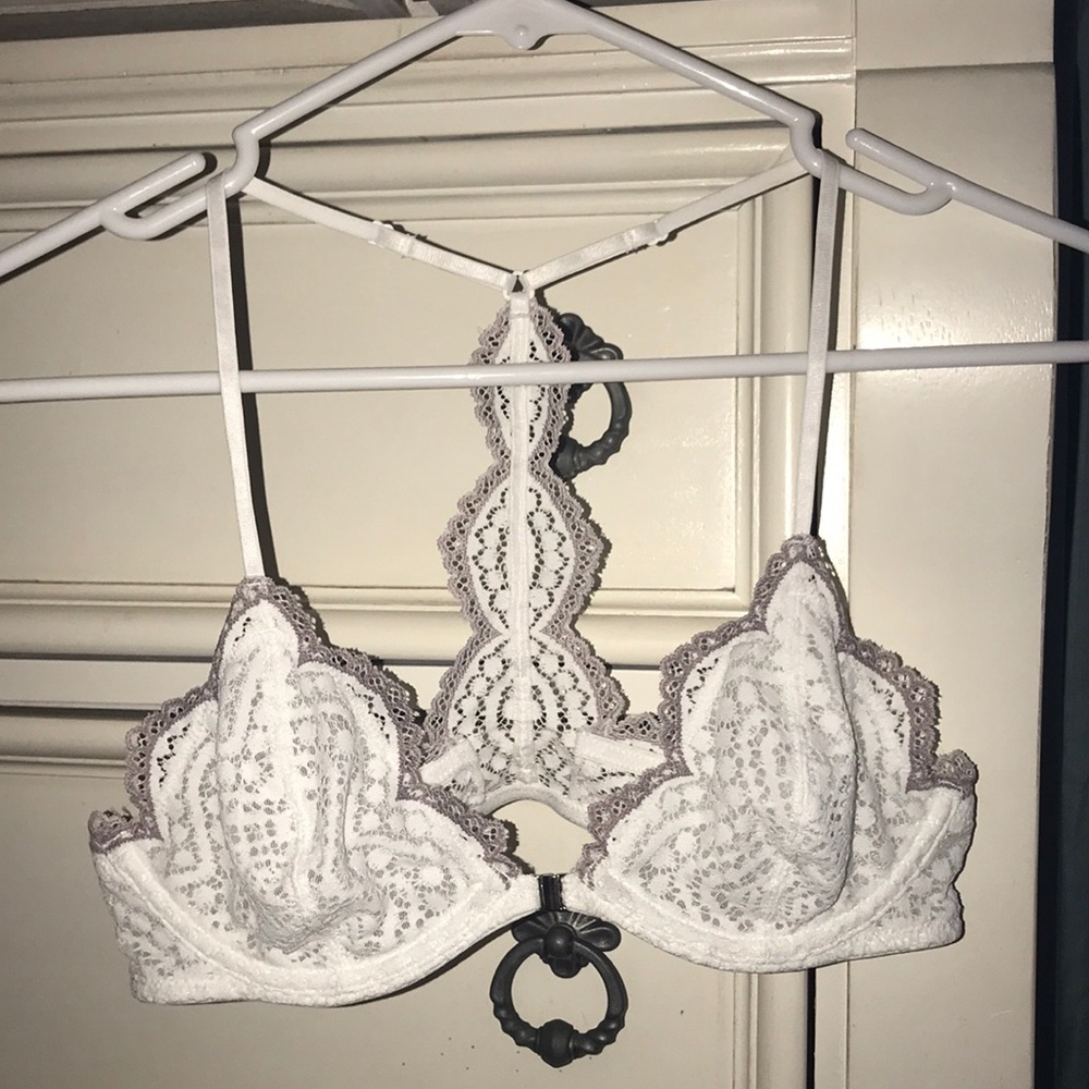 Free People Scalloped Lace Bralette